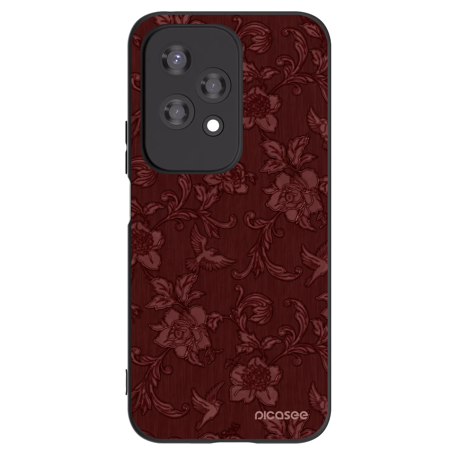 Picasee fekete szilikon tok az alábbi mobiltelefonokra Honor 200 Lite - Red Elegance