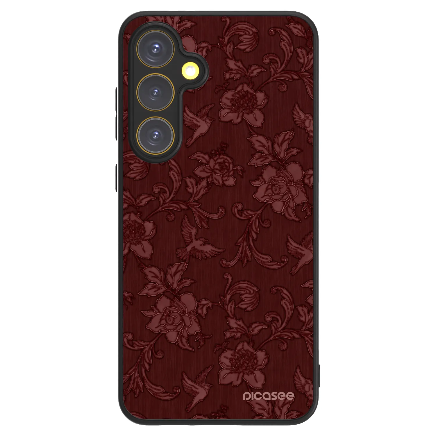 Picasee ULTIMATE CASE PowerShare Samsung Galaxy S24 FE S721B - készülékre - Red Elegance