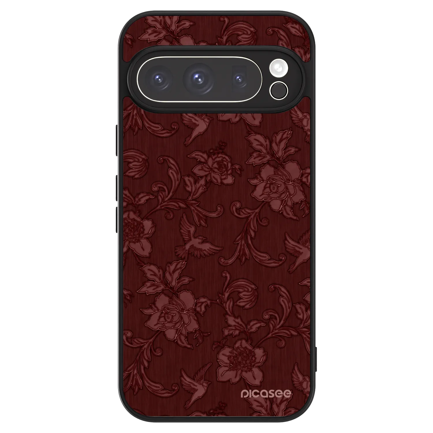 Picasee ULTIMATE CASE Google Pixel 9 Pro - készülékre - Red Elegance