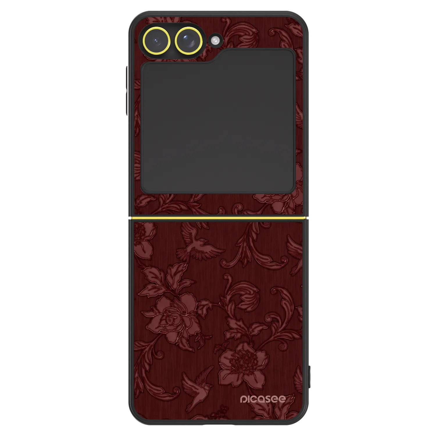 Picasee ULTIMATE CASE Samsung Galaxy Z Flip5 5G - készülékre - Red Elegance
