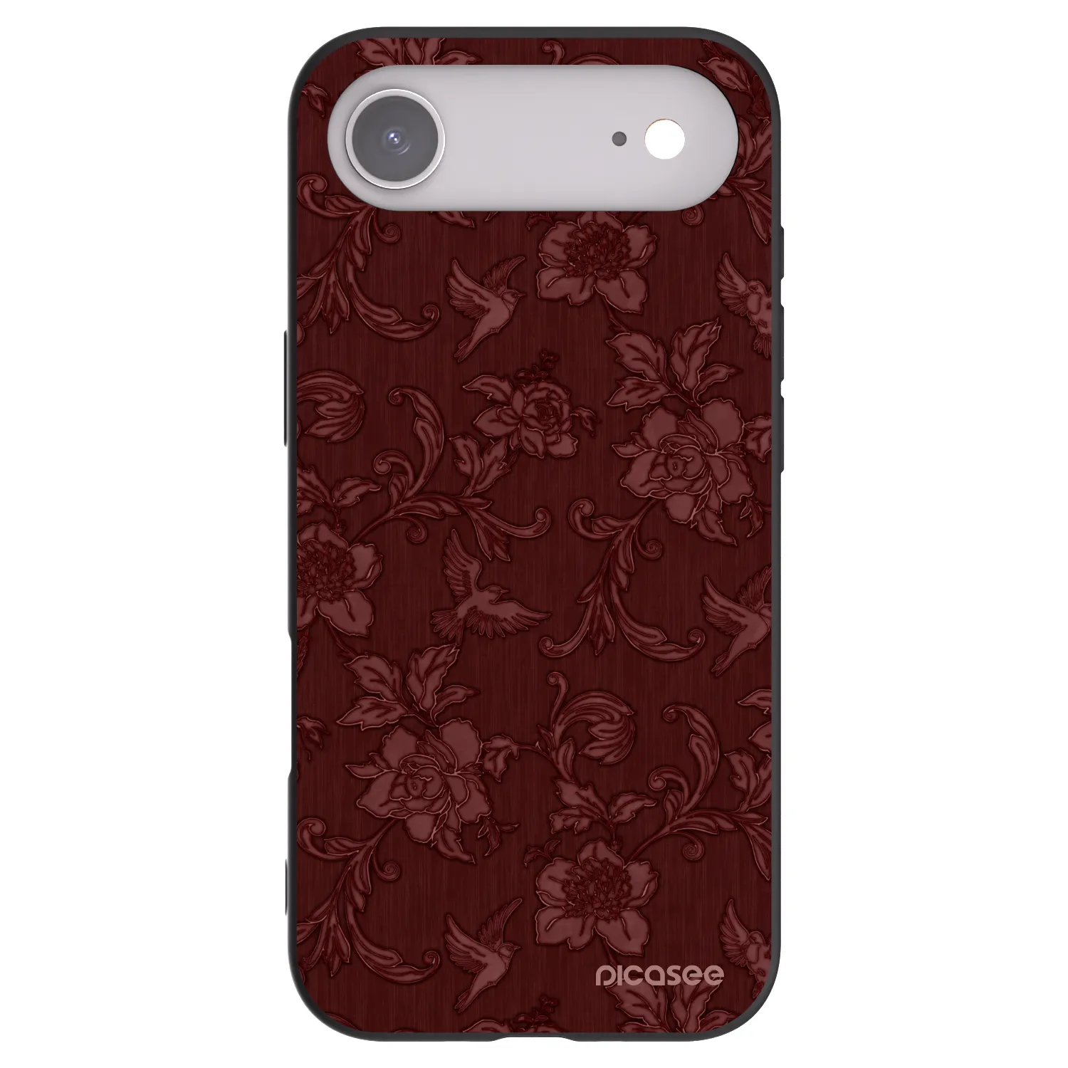 Picasee fekete szilikon tok az alábbi mobiltelefonokra Apple iPhone Air - Red Elegance