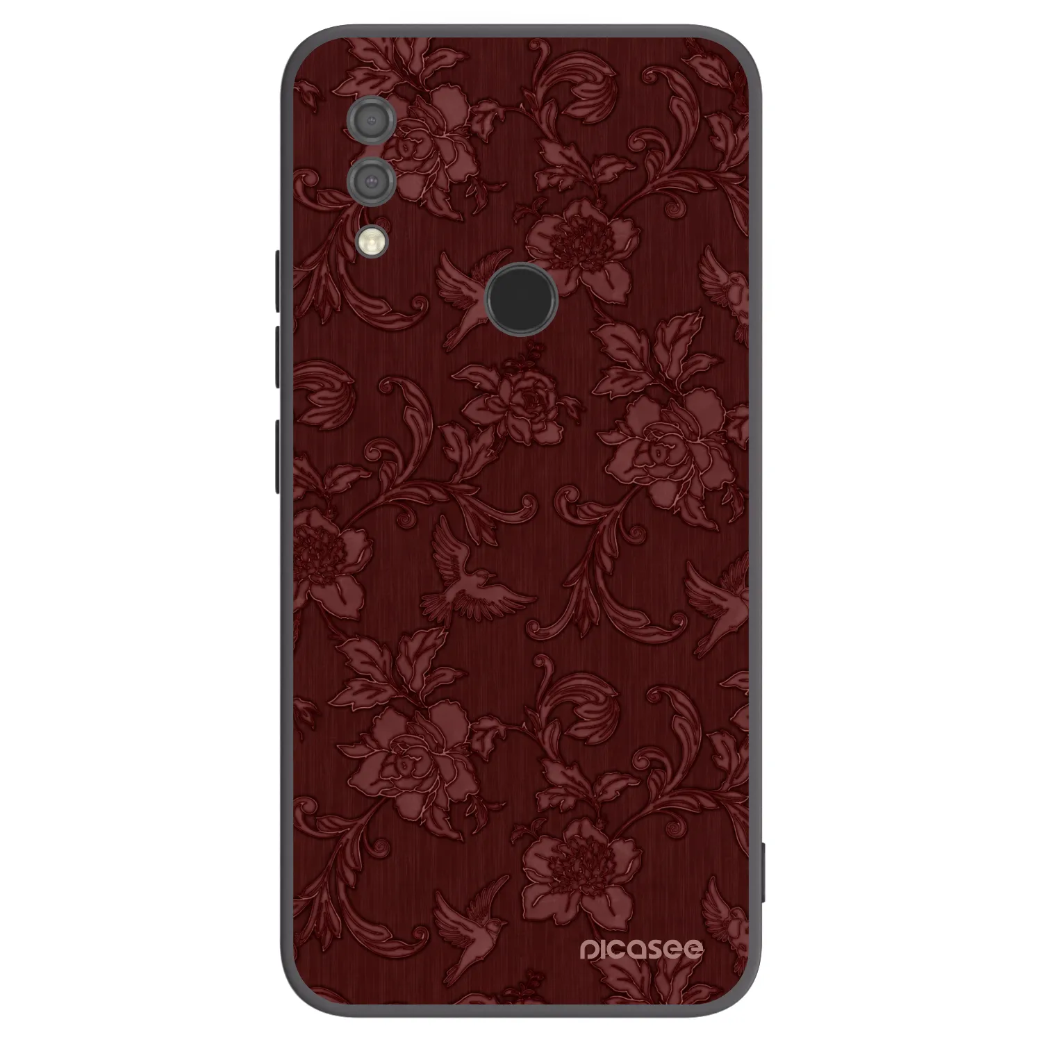 Picasee fekete szilikon tok az alábbi mobiltelefonokra Xiaomi Redmi 7 - Red Elegance