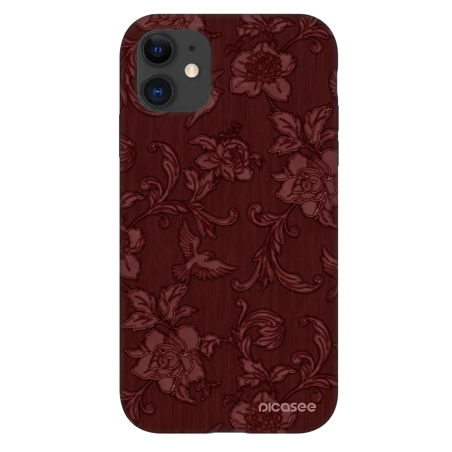 Picasee Fashion Case Apple iPhone 11 - Red Elegance
