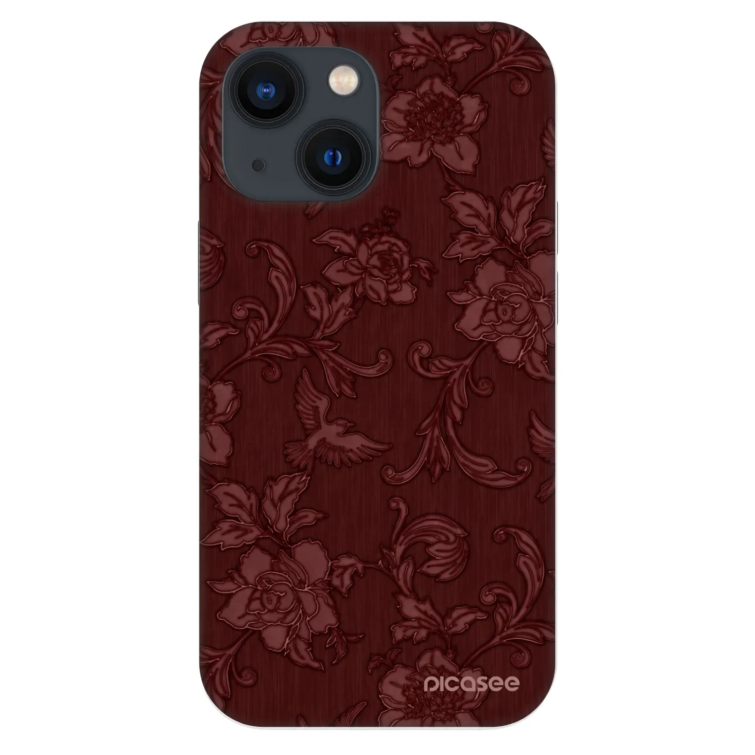 Picasee Fashion Case Apple iPhone 13 mini - Red Elegance