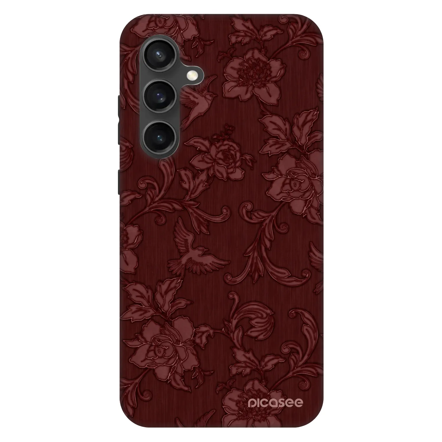 Picasee Fashion Case Samsung Galaxy S24 FE S721B - Red Elegance