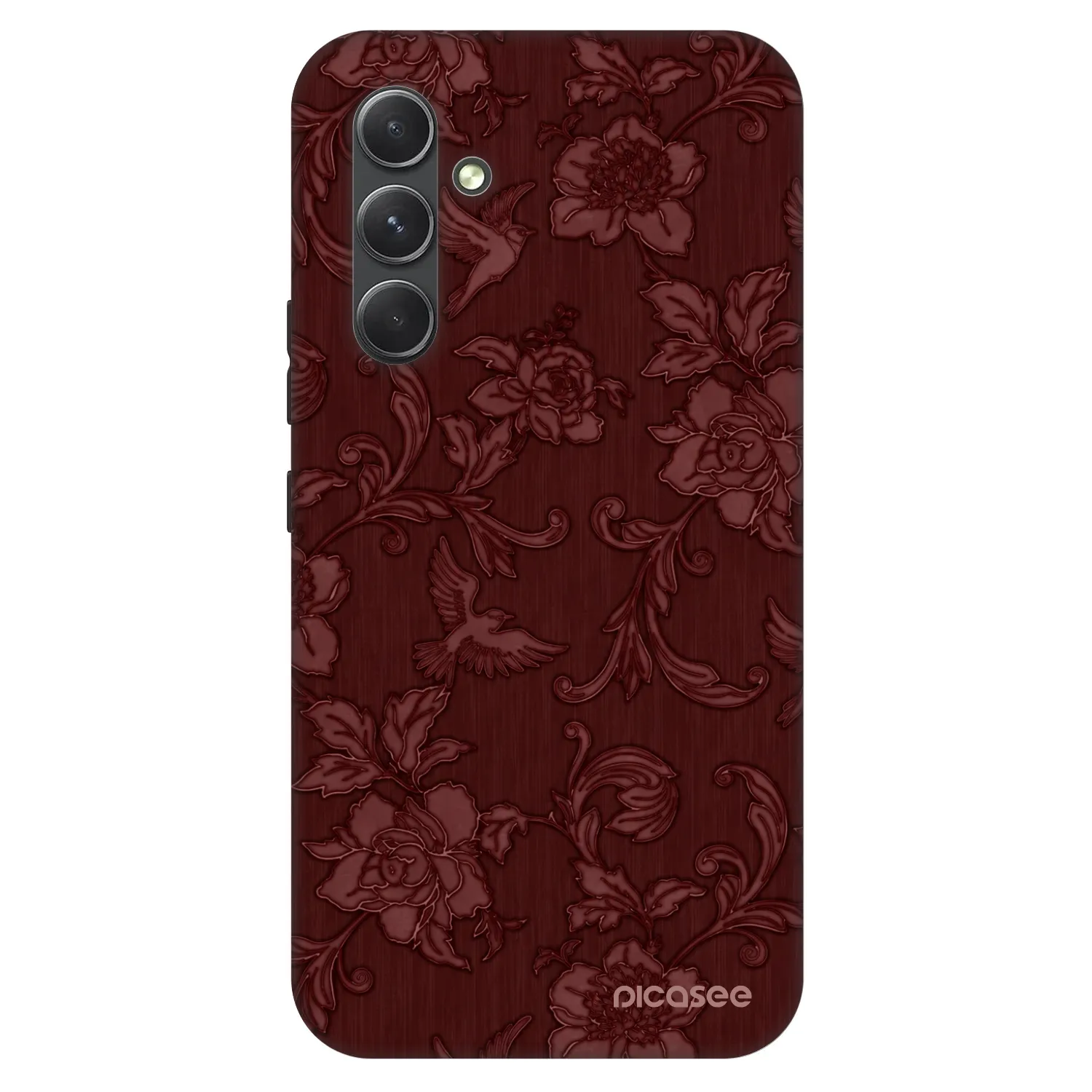 Picasee Fashion Case Samsung Galaxy A54 5G A546B - Red Elegance