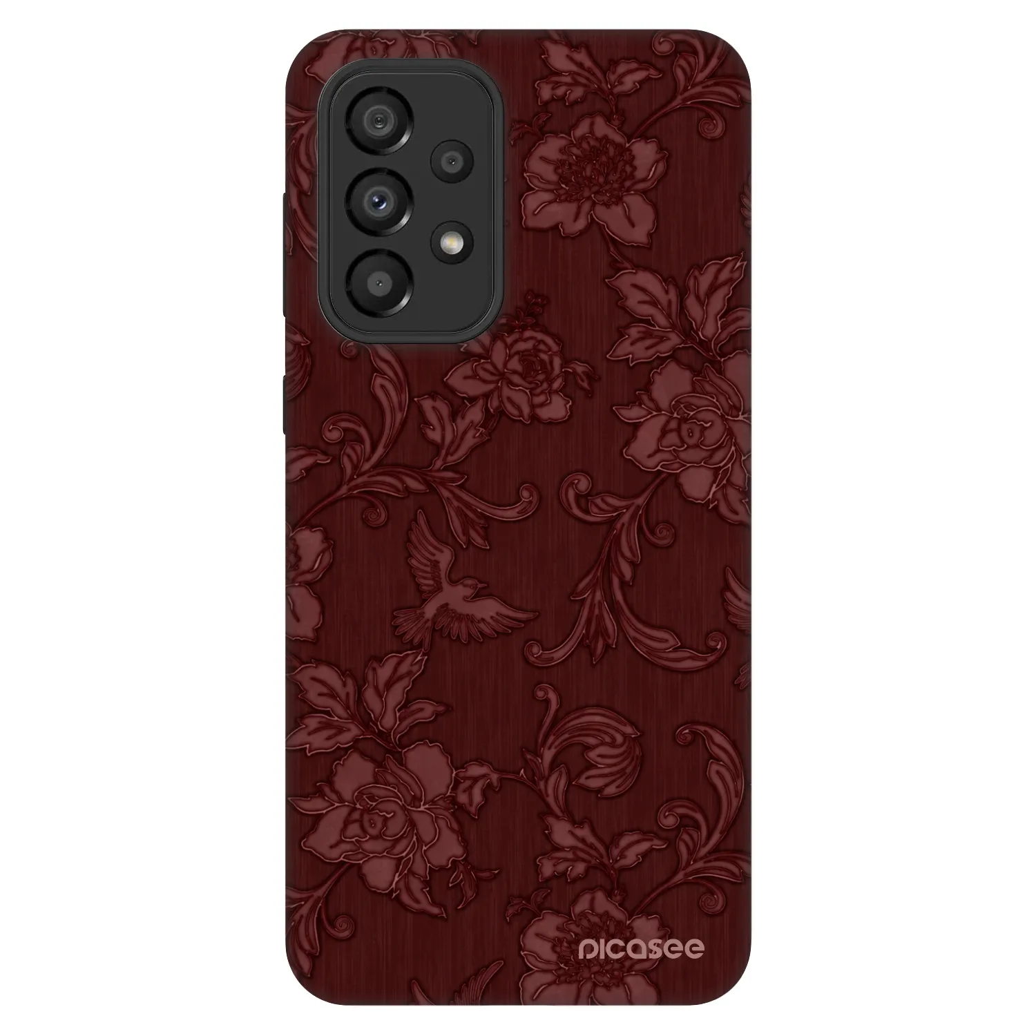 Picasee Fashion Case Samsung Galaxy A33 5G A336 - Red Elegance