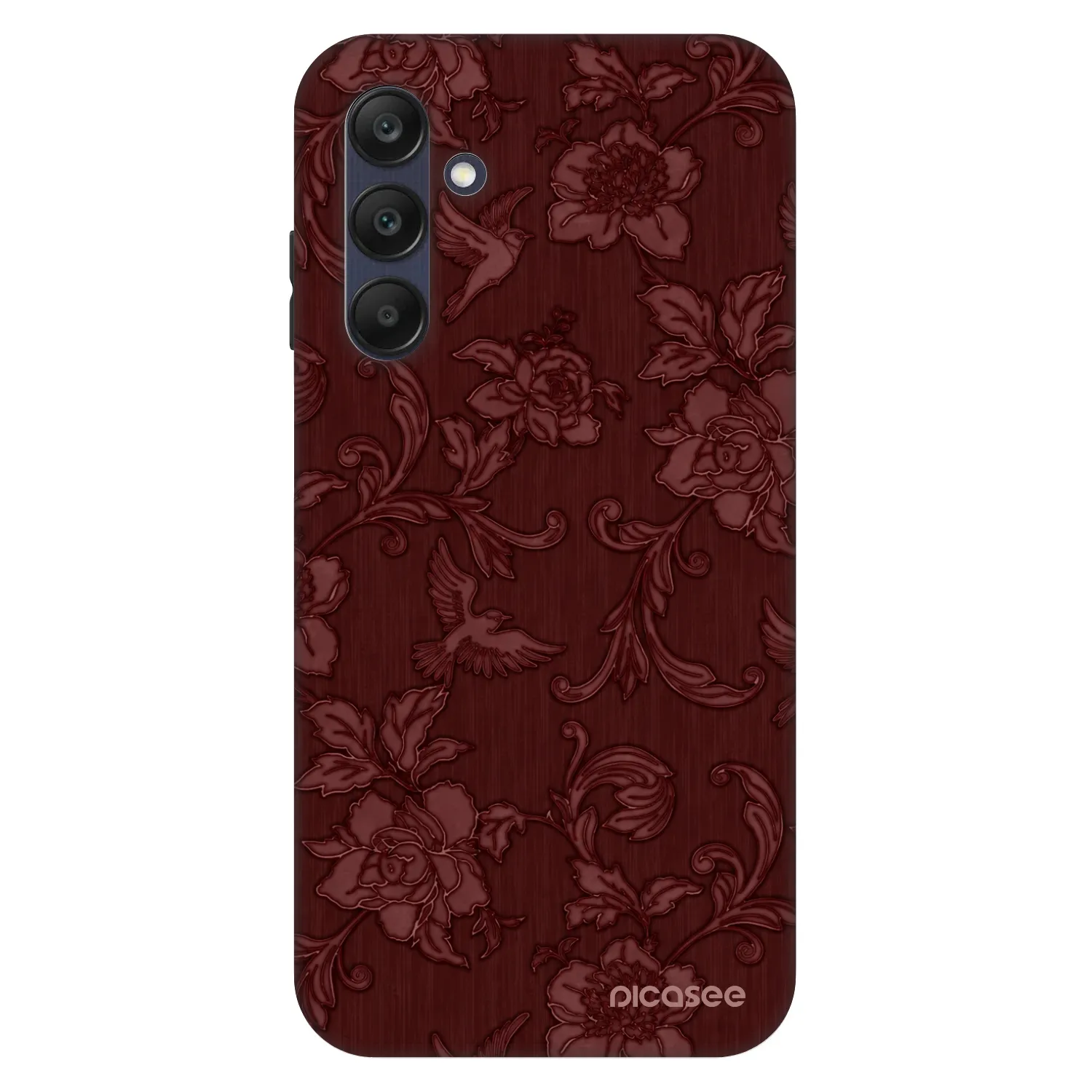 Picasee Fashion Case Samsung Galaxy A25 A256B 5G - Red Elegance
