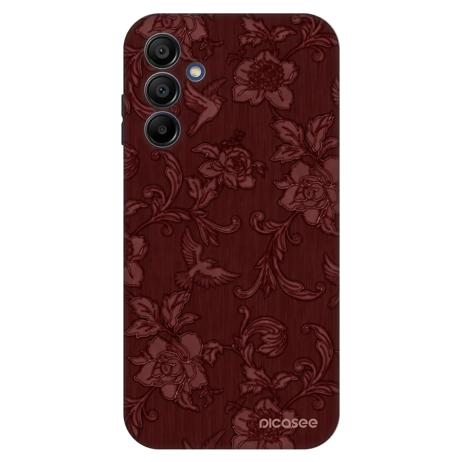 Picasee Fashion Case Samsung Galaxy A15 A156B 5G - Red Elegance