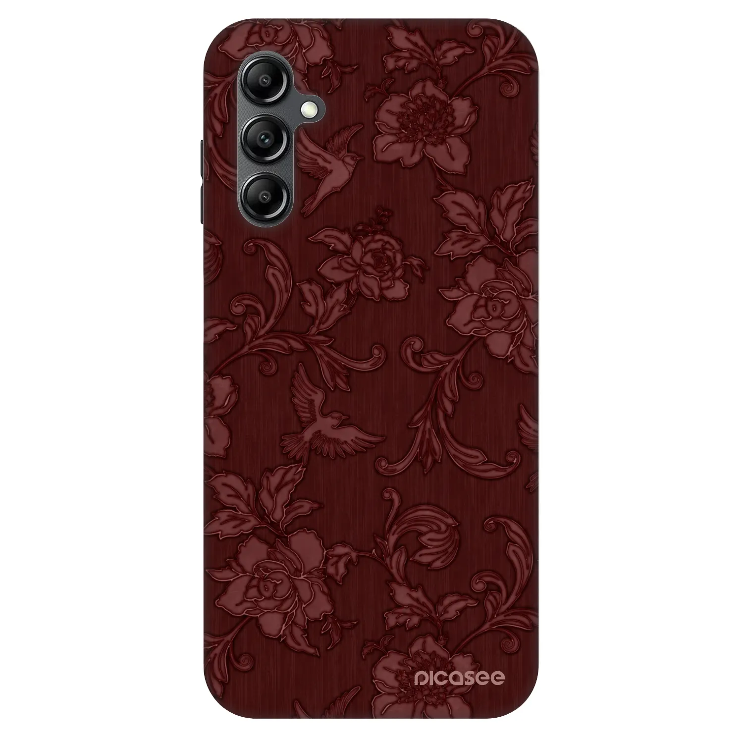Picasee Fashion Case Samsung Galaxy A14 5G A146P - Red Elegance