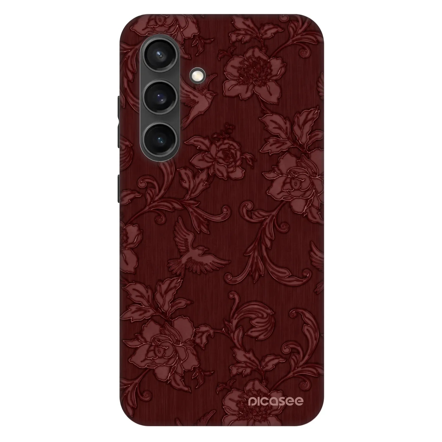 Picasee Fashion Case PowerShare pro Samsung Galaxy S24 S921B 5G - Red Elegance