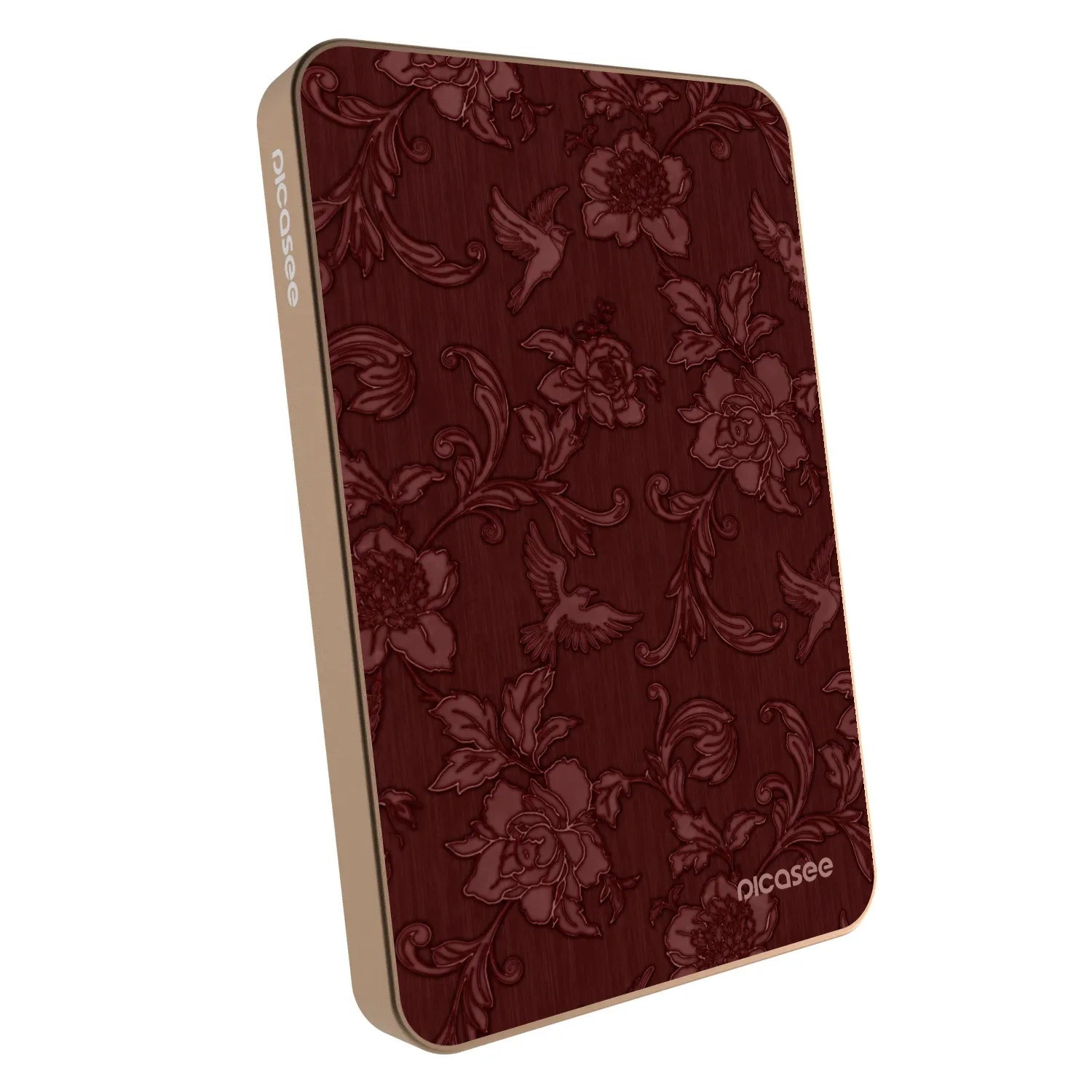 Picasee Powerbank MagSafe 5 000 mAh Aranysárga - Red Elegance
