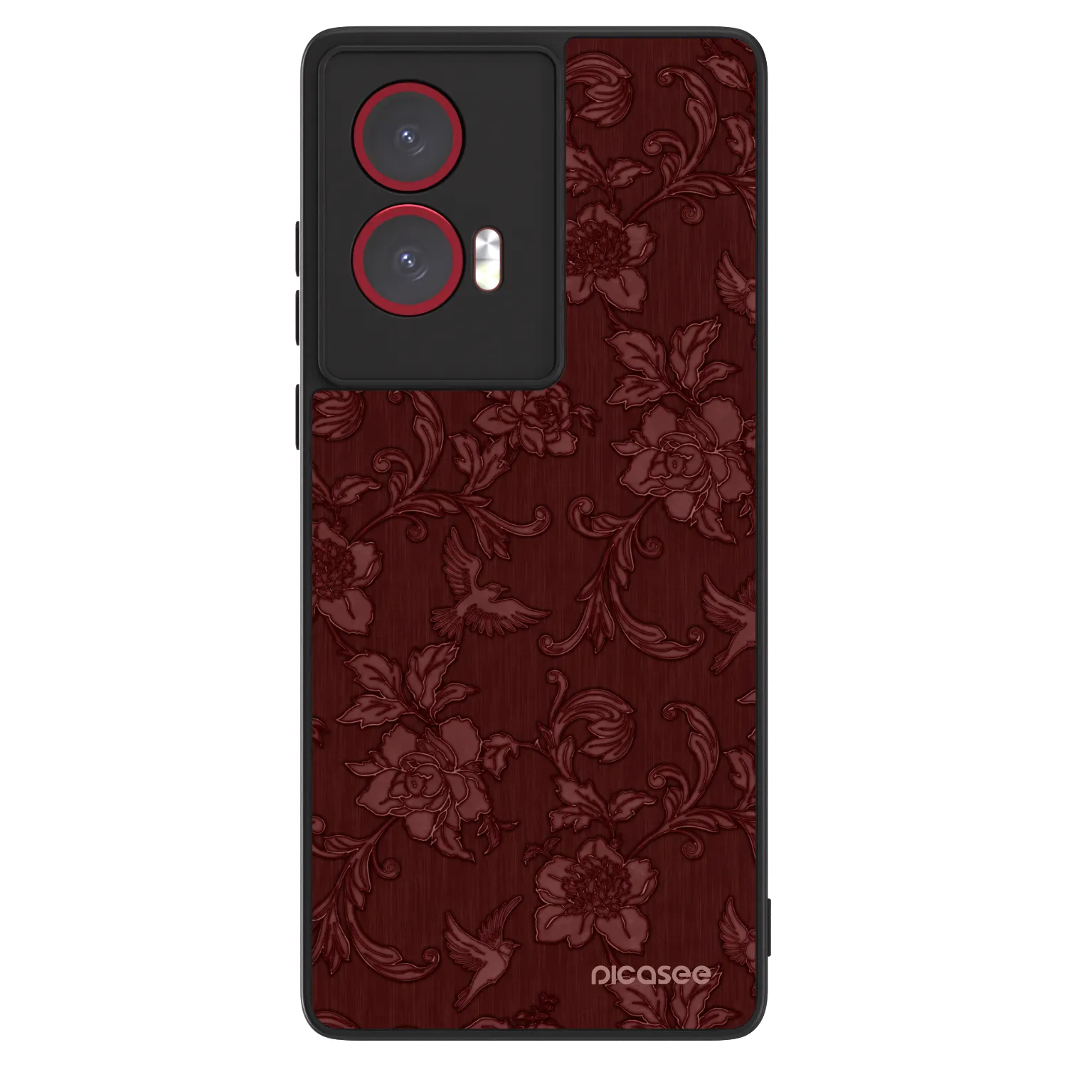 Picasee ULTIMATE CASE Motorola Edge 50 Fusion - készülékre - Red Elegance