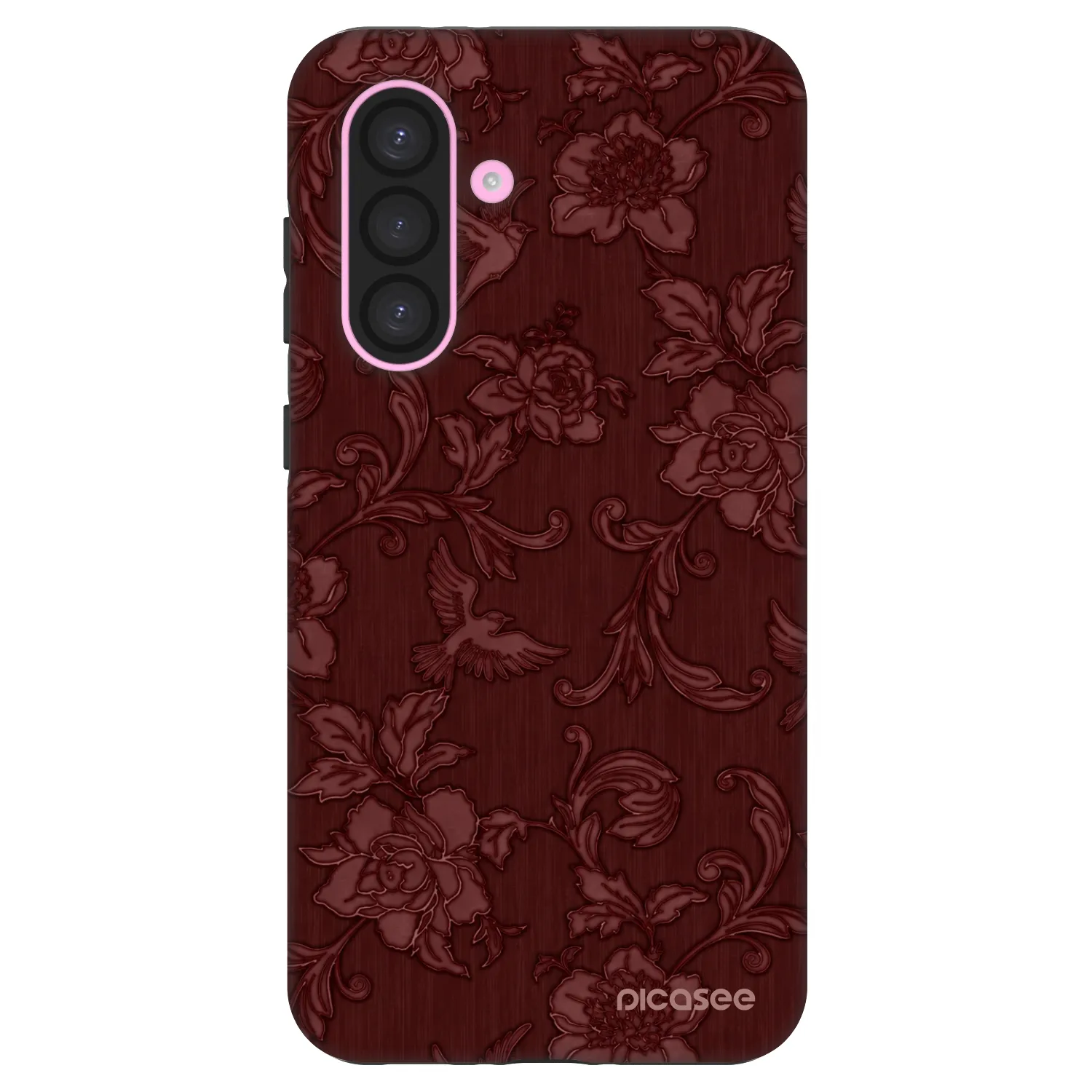 Picasee Fashion Case Samsung Galaxy A56 5G A566B - Red Elegance