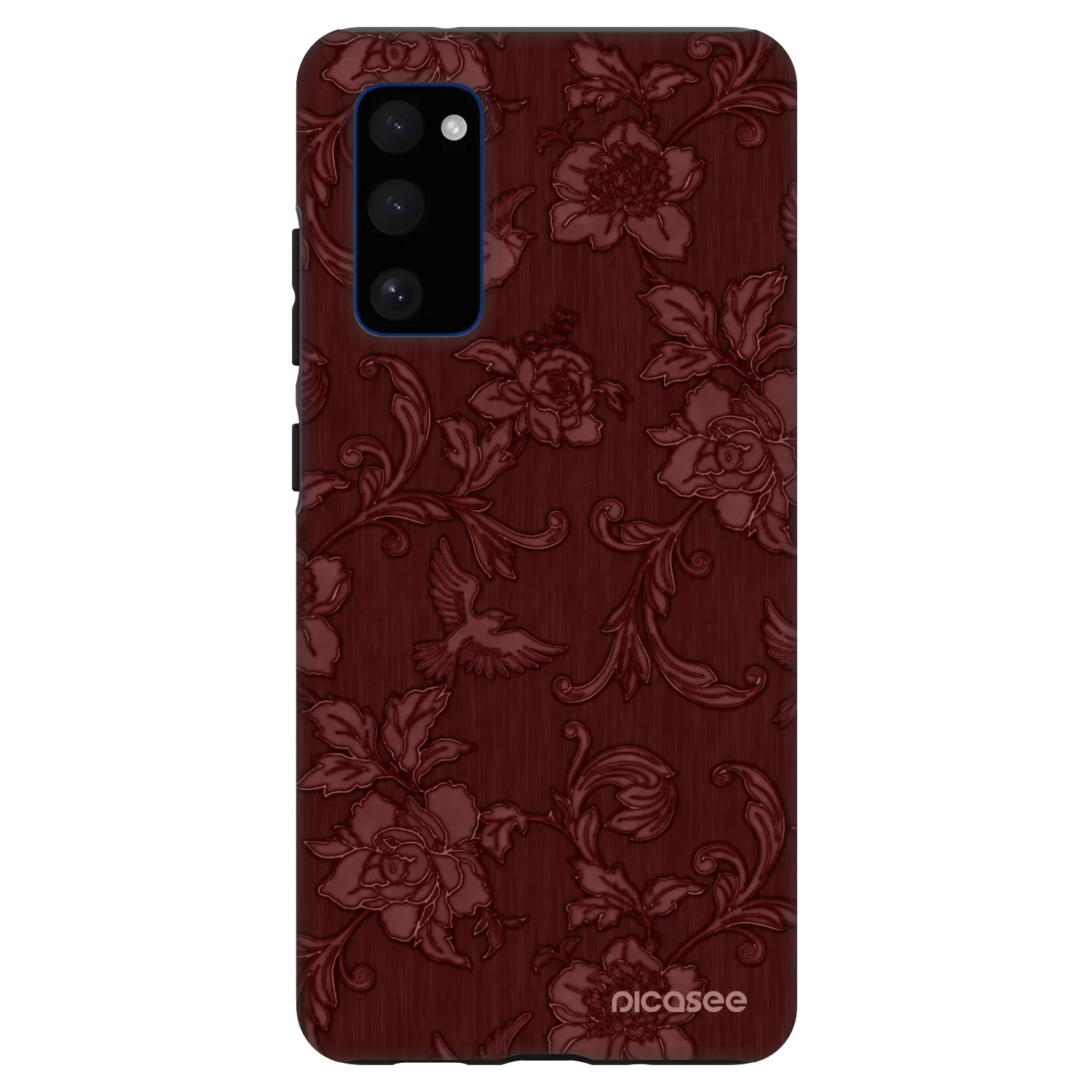 Picasee Fashion Case Samsung Galaxy S20 FE - Red Elegance