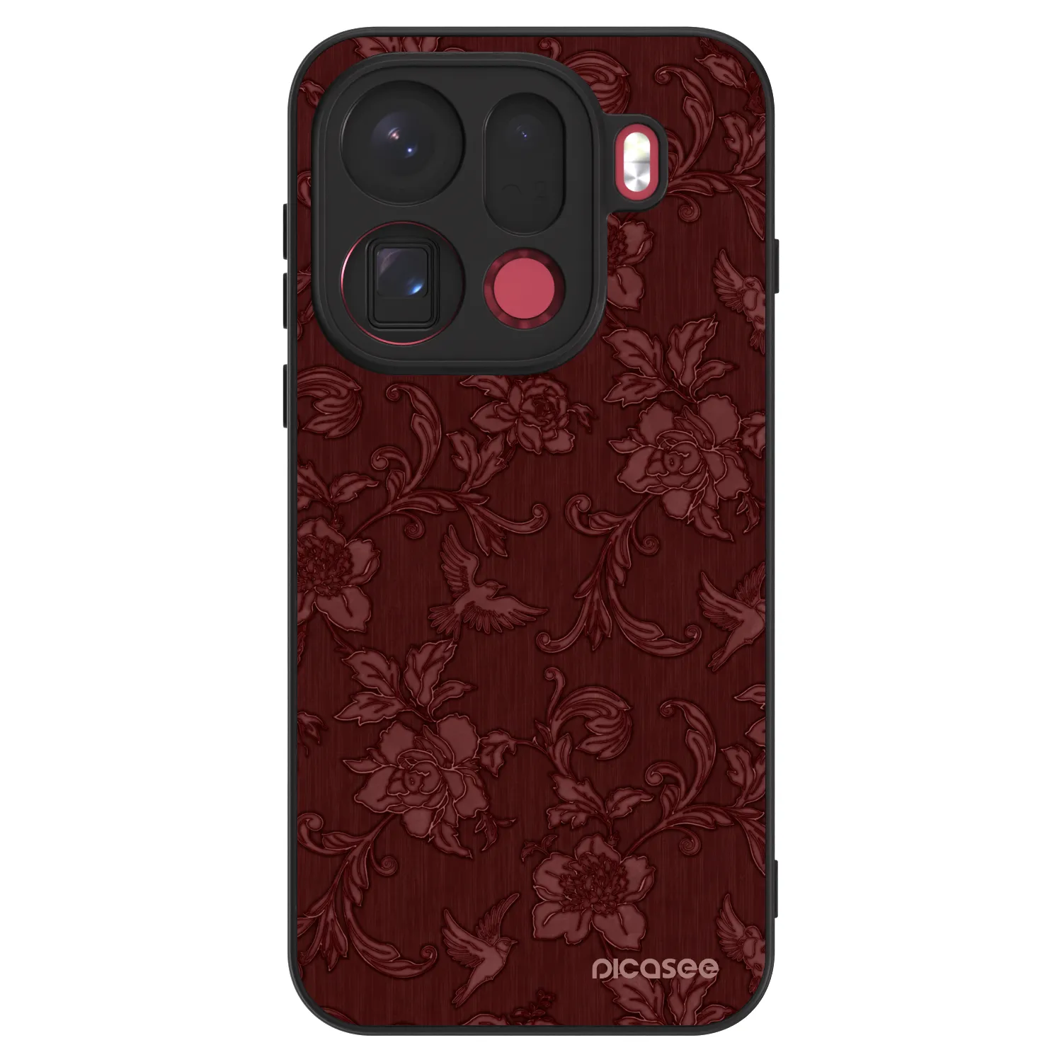 Picasee ULTIMATE CASE OPPO Find X9 Pro - készülékre - Red Elegance