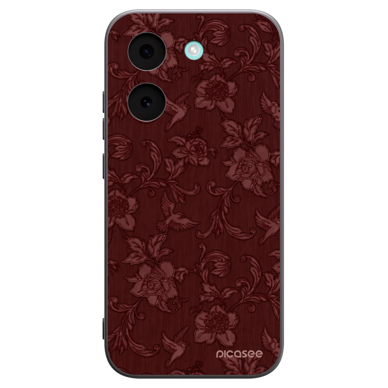 Picasee fekete szilikon tok az alábbi mobiltelefonokra Xiaomi Poco X8 Pro - Red Elegance