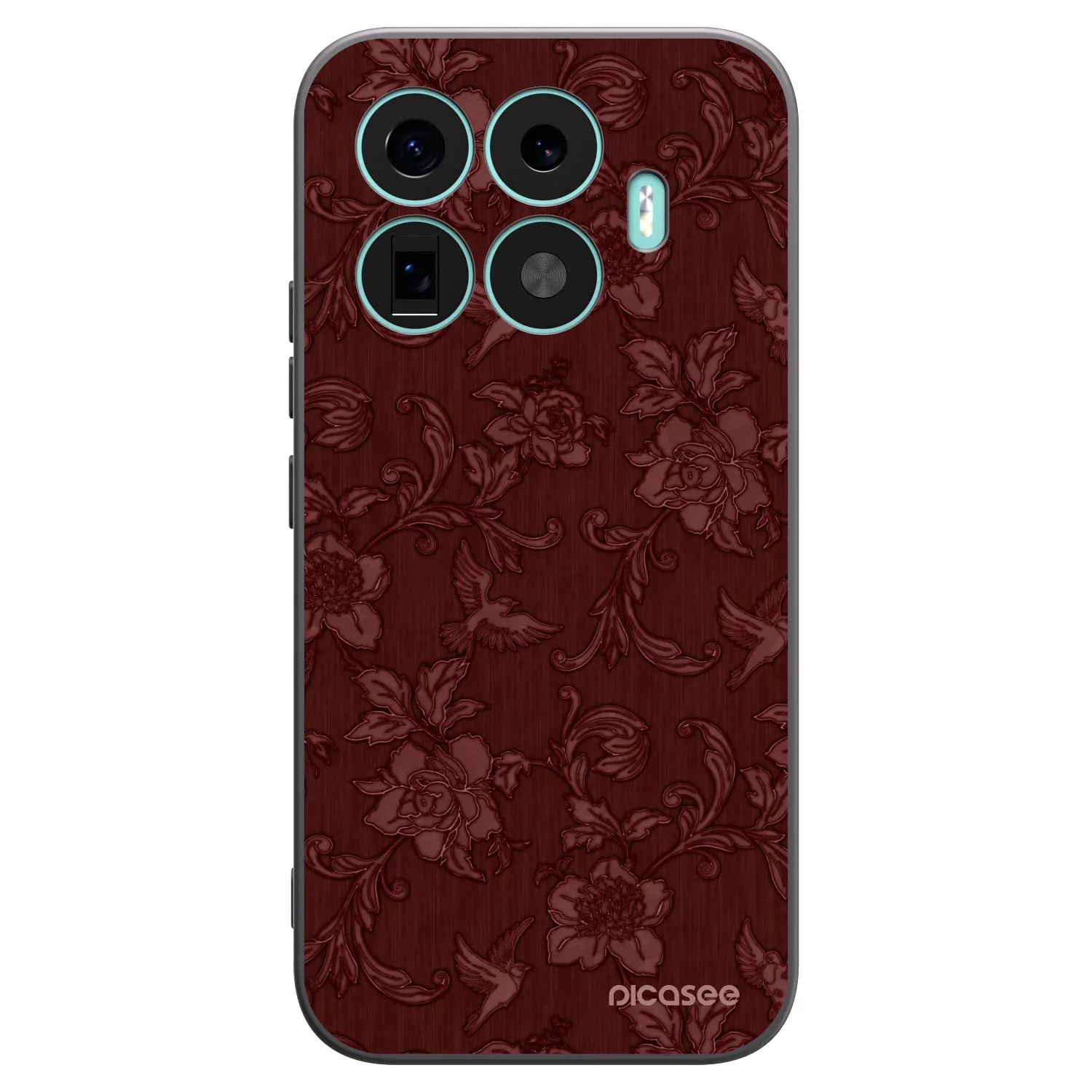 Picasee fekete szilikon tok az alábbi mobiltelefonokra Xiaomi 17T - Red Elegance