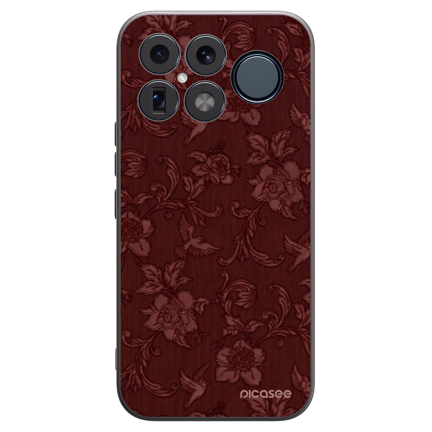 Picasee fekete szilikon tok az alábbi mobiltelefonokra Xiaomi Poco F8 Ultra - Red Elegance