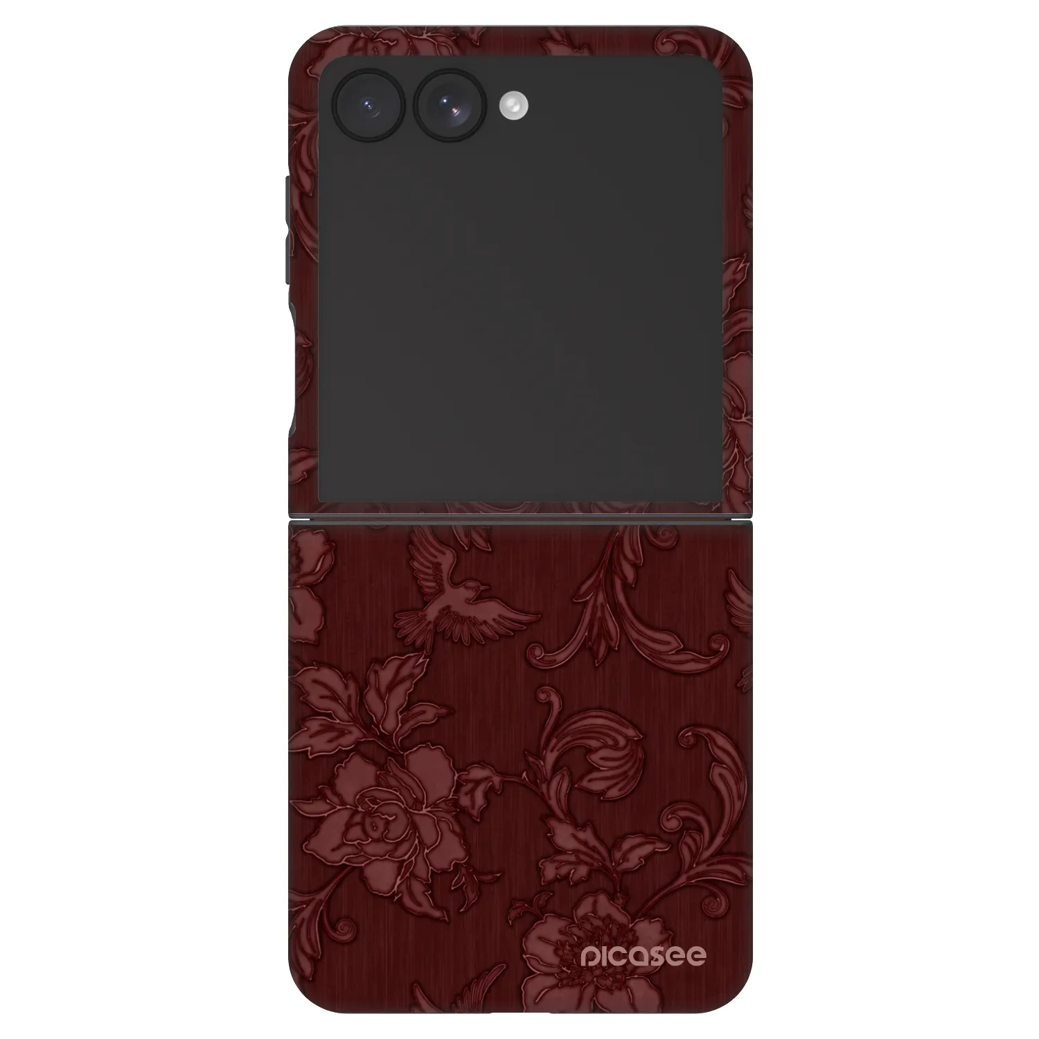 Picasee Fashion Case Samsung Galaxy Z Flip7 5G - Red Elegance