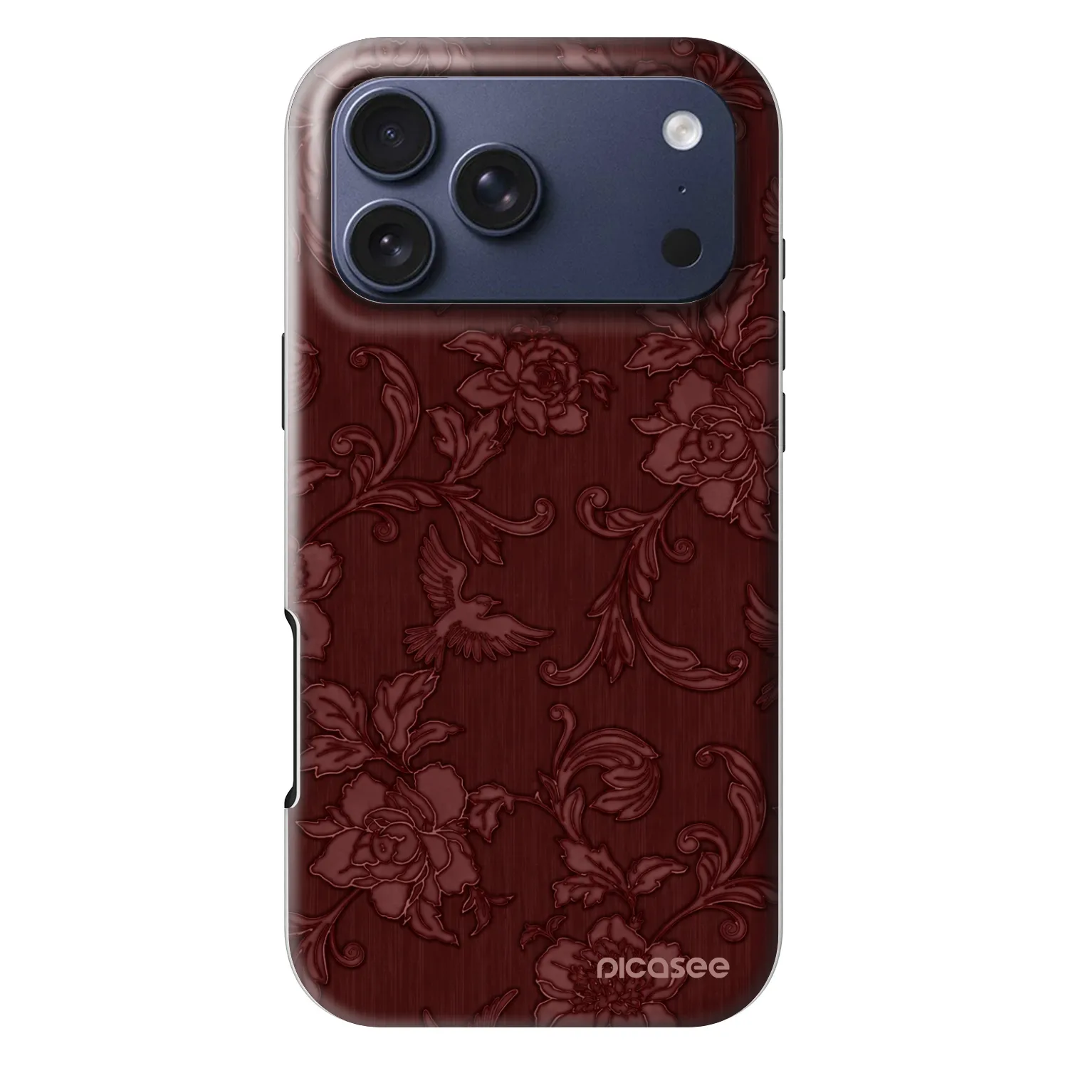 Picasee Fashion Case MagSafe Apple iPhone 18 Pro Max - Red Elegance