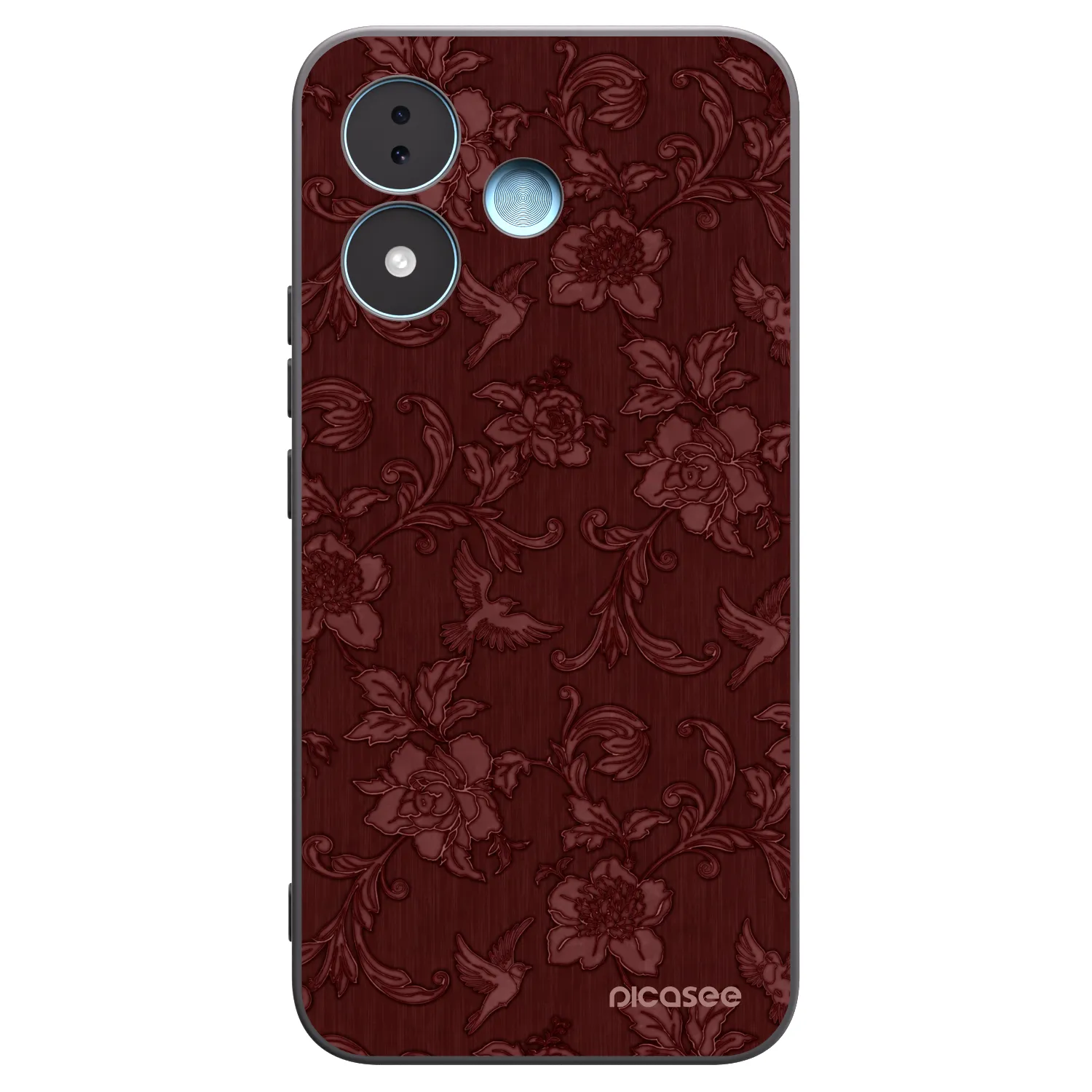 Picasee fekete szilikon tok az alábbi mobiltelefonokra Xiaomi Redmi Note 17 5G - Red Elegance