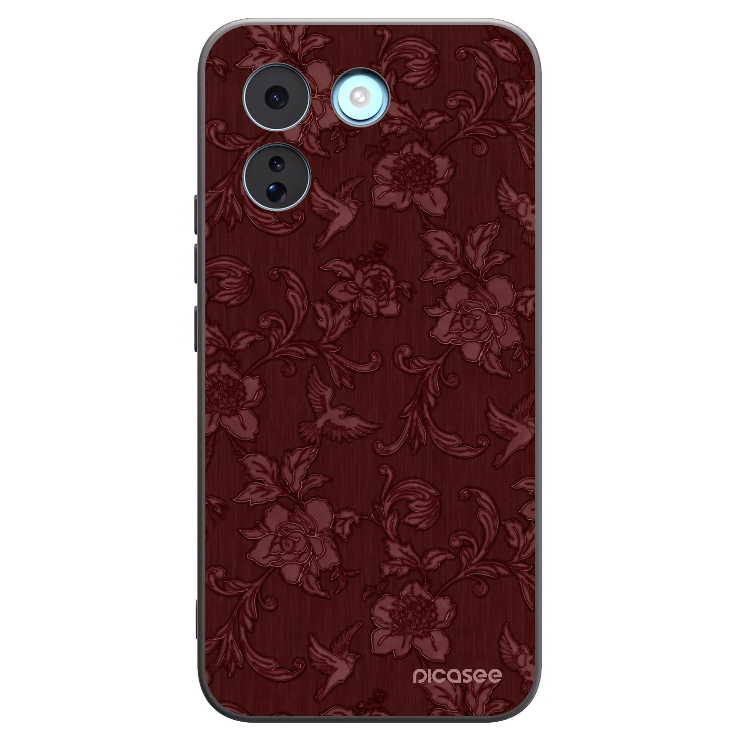 Picasee fekete szilikon tok az alábbi mobiltelefonokra Xiaomi Redmi Note 17 Pro MAX 5G - Red Elegance