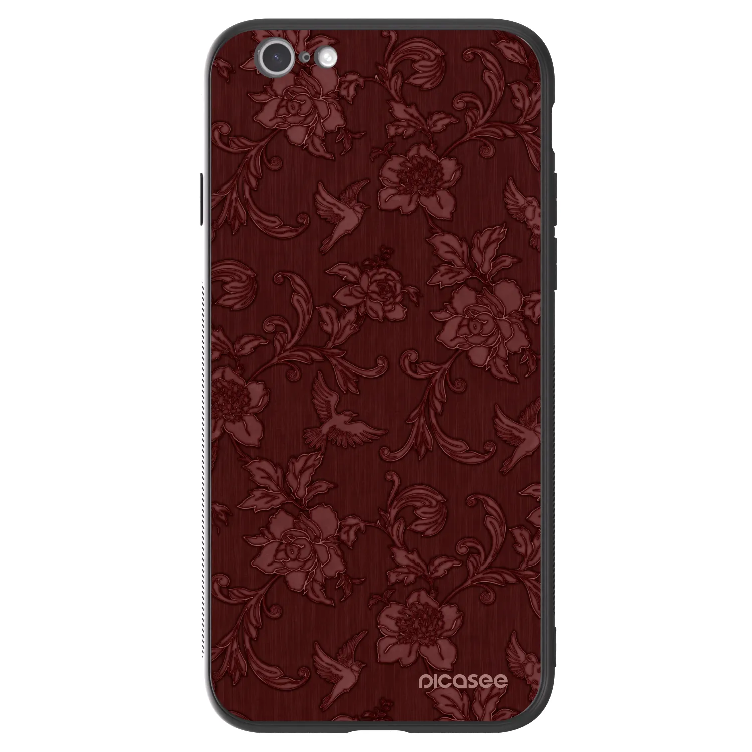 Picasee ULTIMATE CASE Apple iPhone 6/6S - készülékre - Red Elegance
