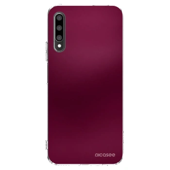 Picasee átlátszó szilikon tok az alábbi mobiltelefonokra Honor 9X Pro - Velvet Bordeaux
