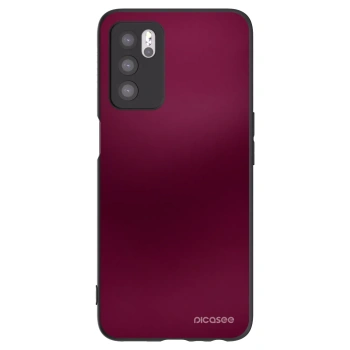 Picasee fekete szilikon tok az alábbi mobiltelefonokra OPPO A16 - Velvet Bordeaux