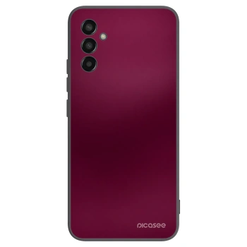 Picasee fekete szilikon tok az alábbi mobiltelefonokra Samsung Galaxy M13 M135F - Velvet Bordeaux