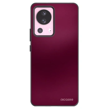 Picasee fekete szilikon tok az alábbi mobiltelefonokra Xiaomi 13 Lite - Velvet Bordeaux