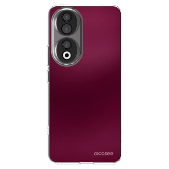 Picasee átlátszó szilikon tok az alábbi mobiltelefonokra Honor 90 5G - Velvet Bordeaux