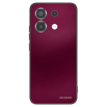 Picasee fekete szilikon tok az alábbi mobiltelefonokra Xiaomi Poco X6 - Velvet Bordeaux