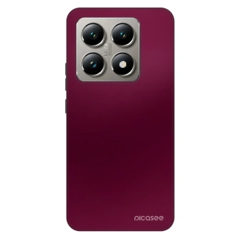 Szilikon tok erre a típusra Xiaomi 14T Pro - Velvet Bordeaux