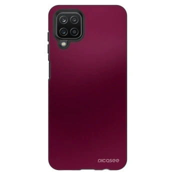 Szilikon tok erre a típusra Samsung Galaxy A12 A125F - Velvet Bordeaux