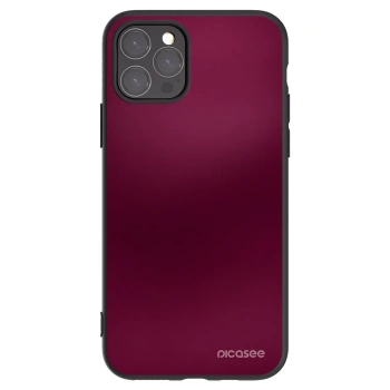 Picasee fekete szilikon tok az alábbi mobiltelefonokra Apple iPhone 11 Pro - Velvet Bordeaux