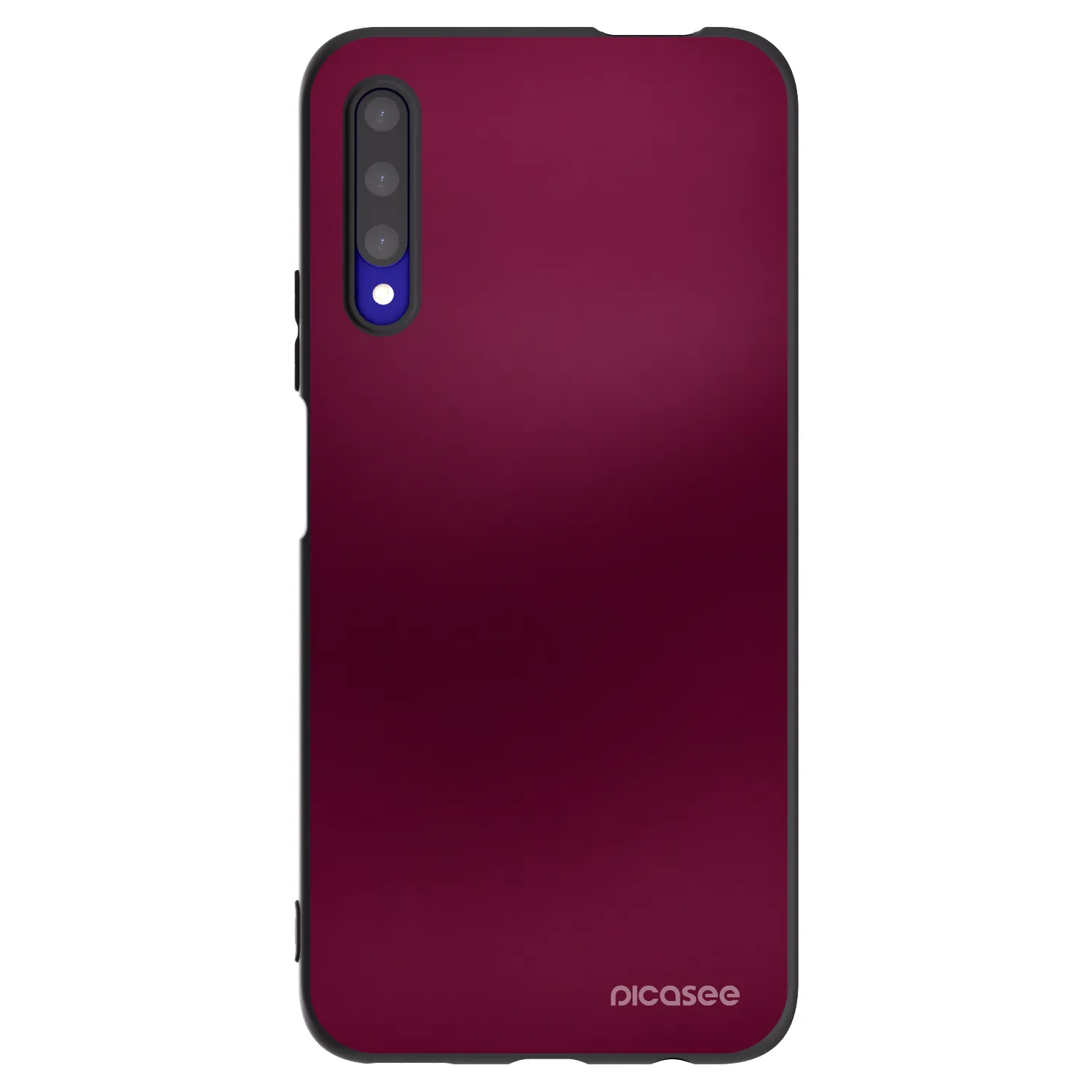Picasee fekete szilikon tok az alábbi mobiltelefonokra Honor 9X Pro - Velvet Bordeaux