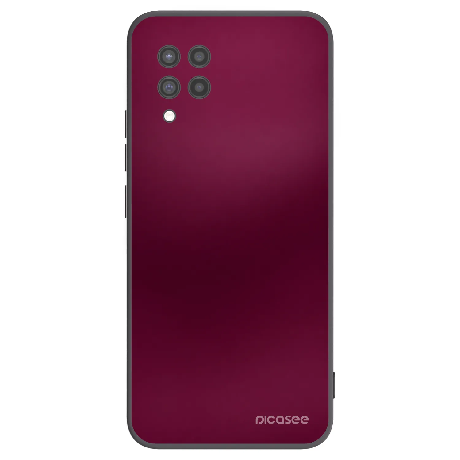 Picasee fekete szilikon tok az alábbi mobiltelefonokra Samsung Galaxy A42 A426B - Velvet Bordeaux