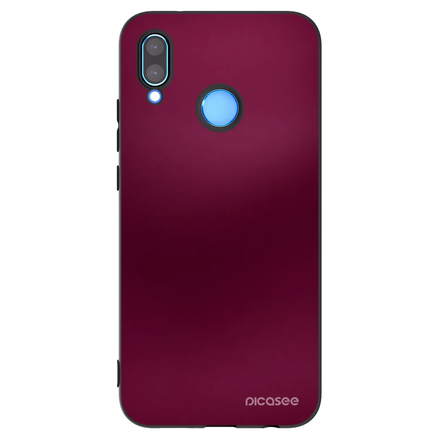 Picasee fekete szilikon tok az alábbi mobiltelefonokra Huawei P20 Lite - Velvet Bordeaux