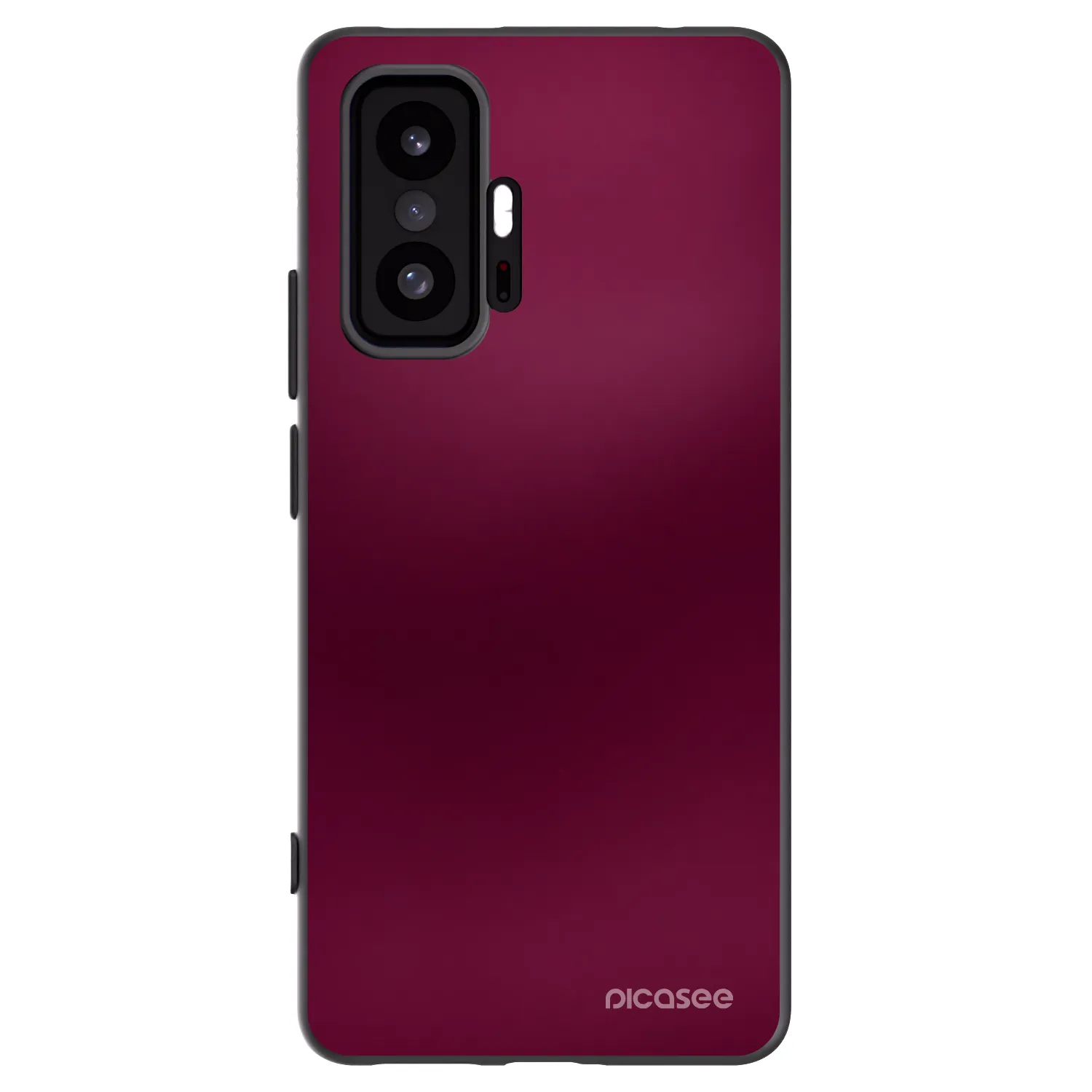 Picasee fekete szilikon tok az alábbi mobiltelefonokra Xiaomi 11T Pro - Velvet Bordeaux