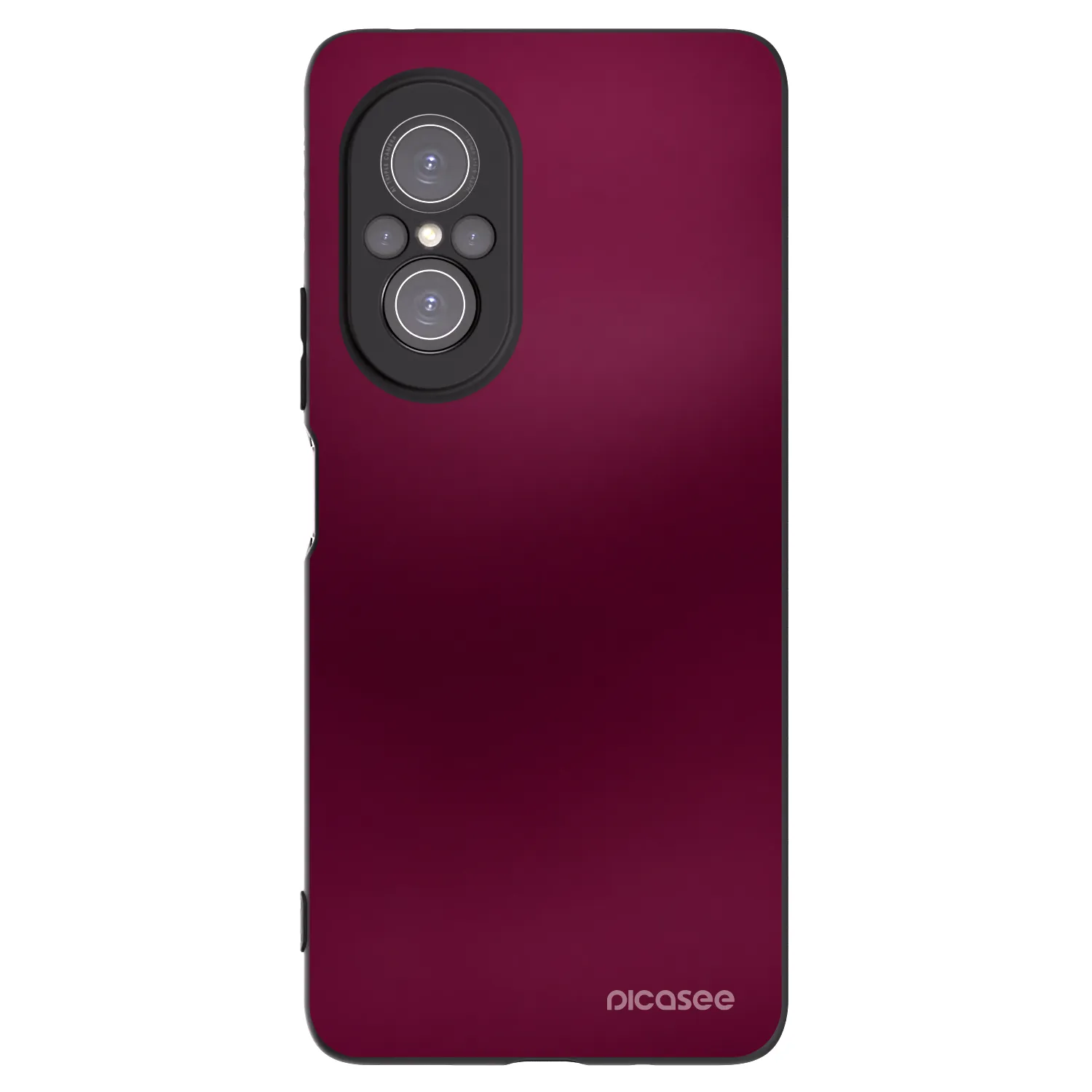 Picasee fekete szilikon tok az alábbi mobiltelefonokra Huawei Nova 9 SE - Velvet Bordeaux