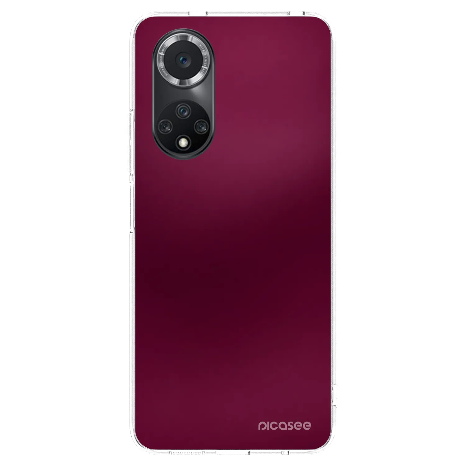 Picasee átlátszó szilikon tok az alábbi mobiltelefonokra Huawei Nova 9 SE - Velvet Bordeaux