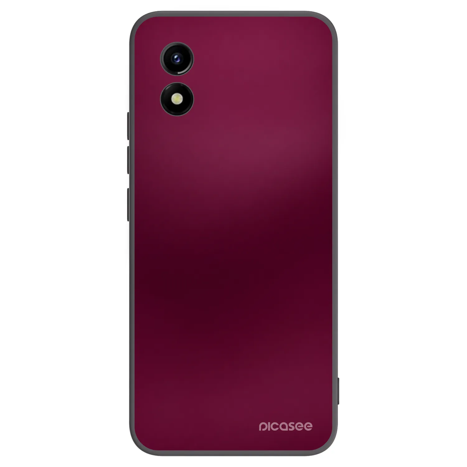 Picasee fekete szilikon tok az alábbi mobiltelefonokra Vivo Y01 - Velvet Bordeaux
