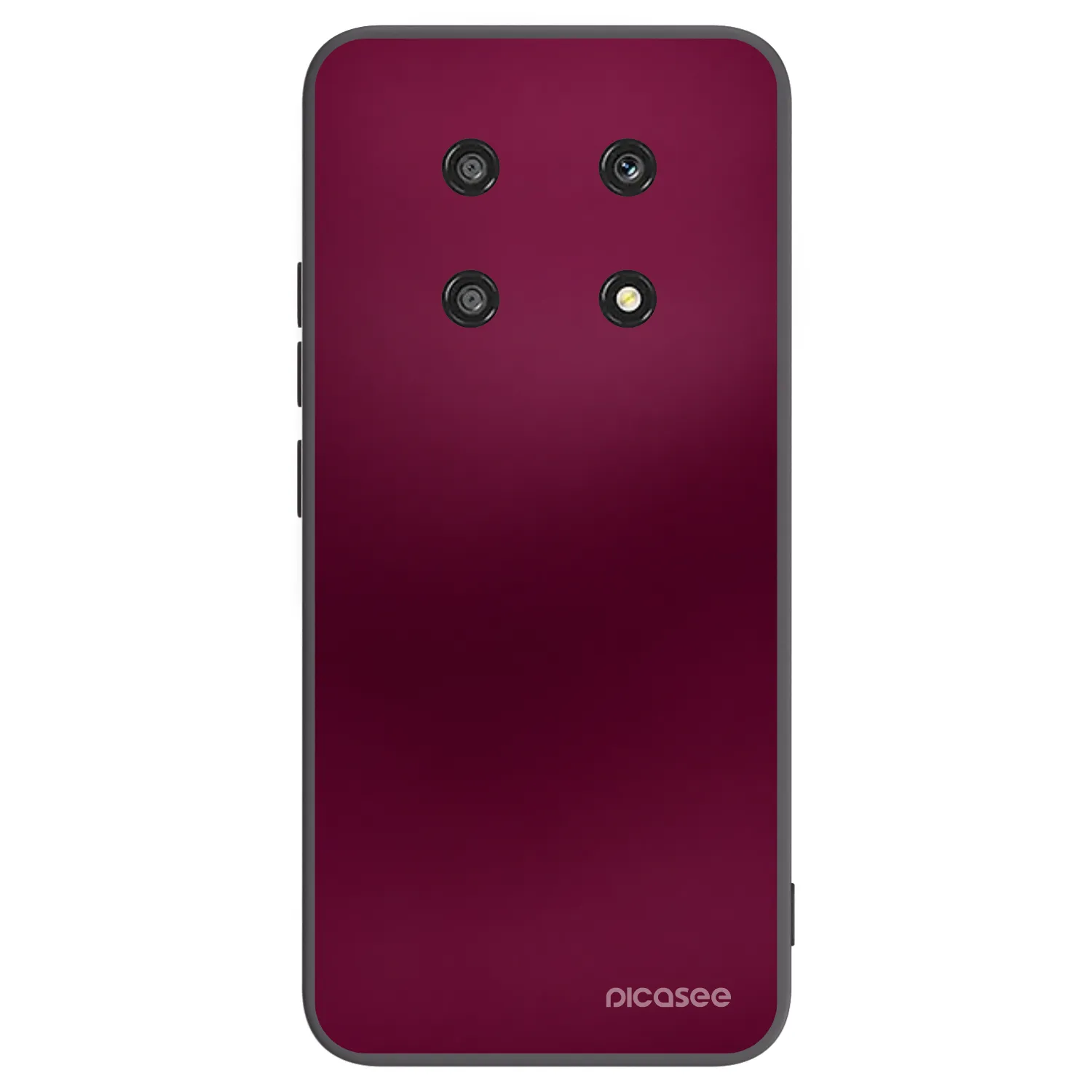Picasee fekete szilikon tok az alábbi mobiltelefonokra Honor Magic4 Lite 5G - Velvet Bordeaux