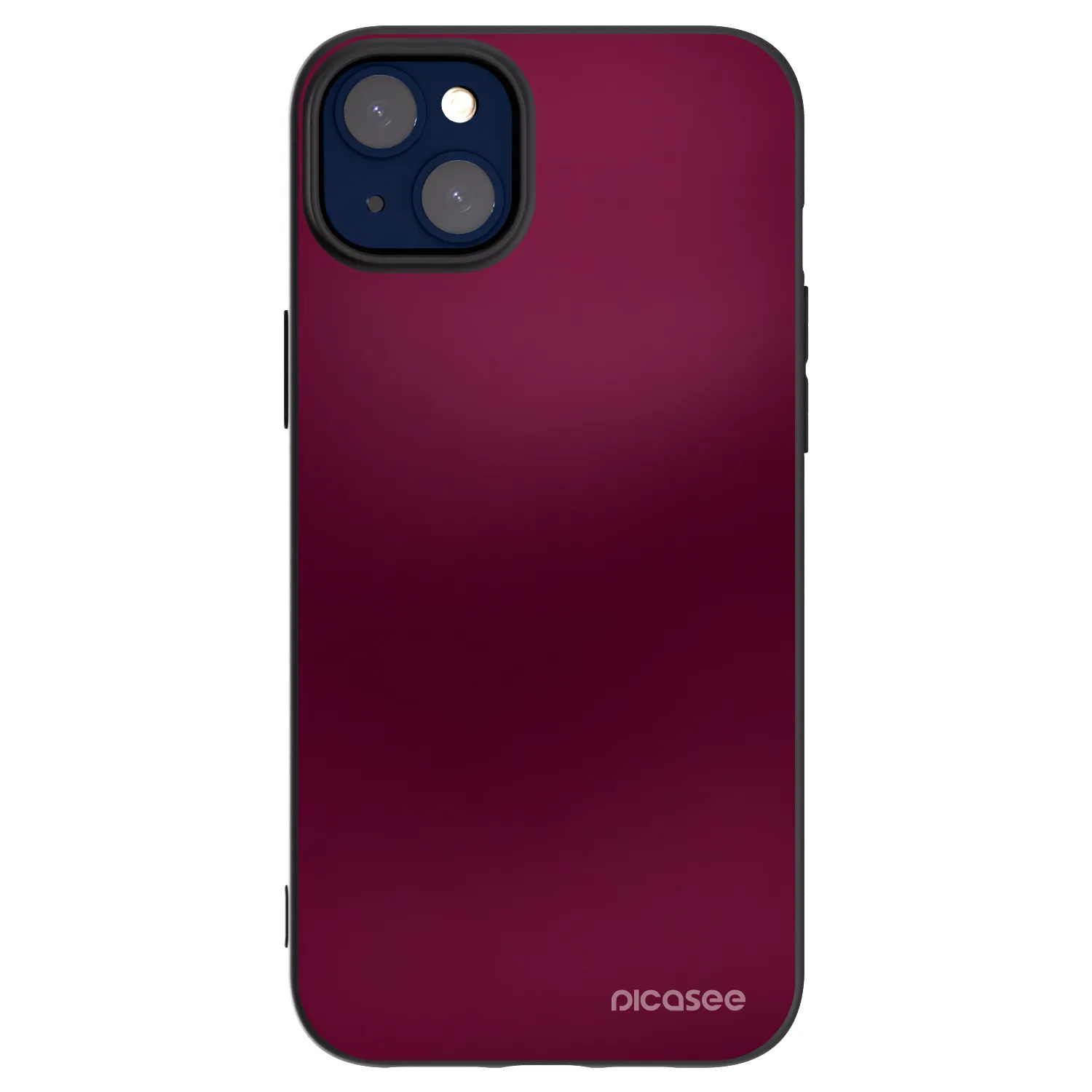 Picasee fekete szilikon tok az alábbi mobiltelefonokra Apple iPhone 14 Plus - Velvet Bordeaux