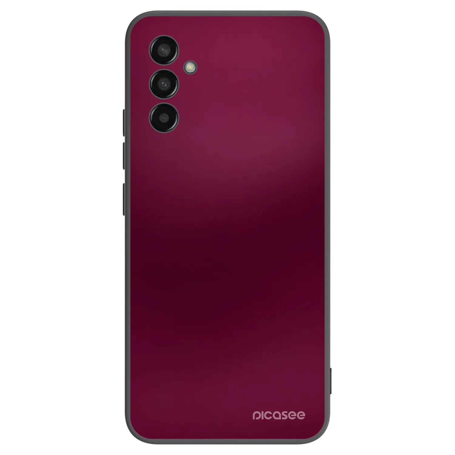 Picasee fekete szilikon tok az alábbi mobiltelefonokra Samsung Galaxy M13 M135F - Velvet Bordeaux