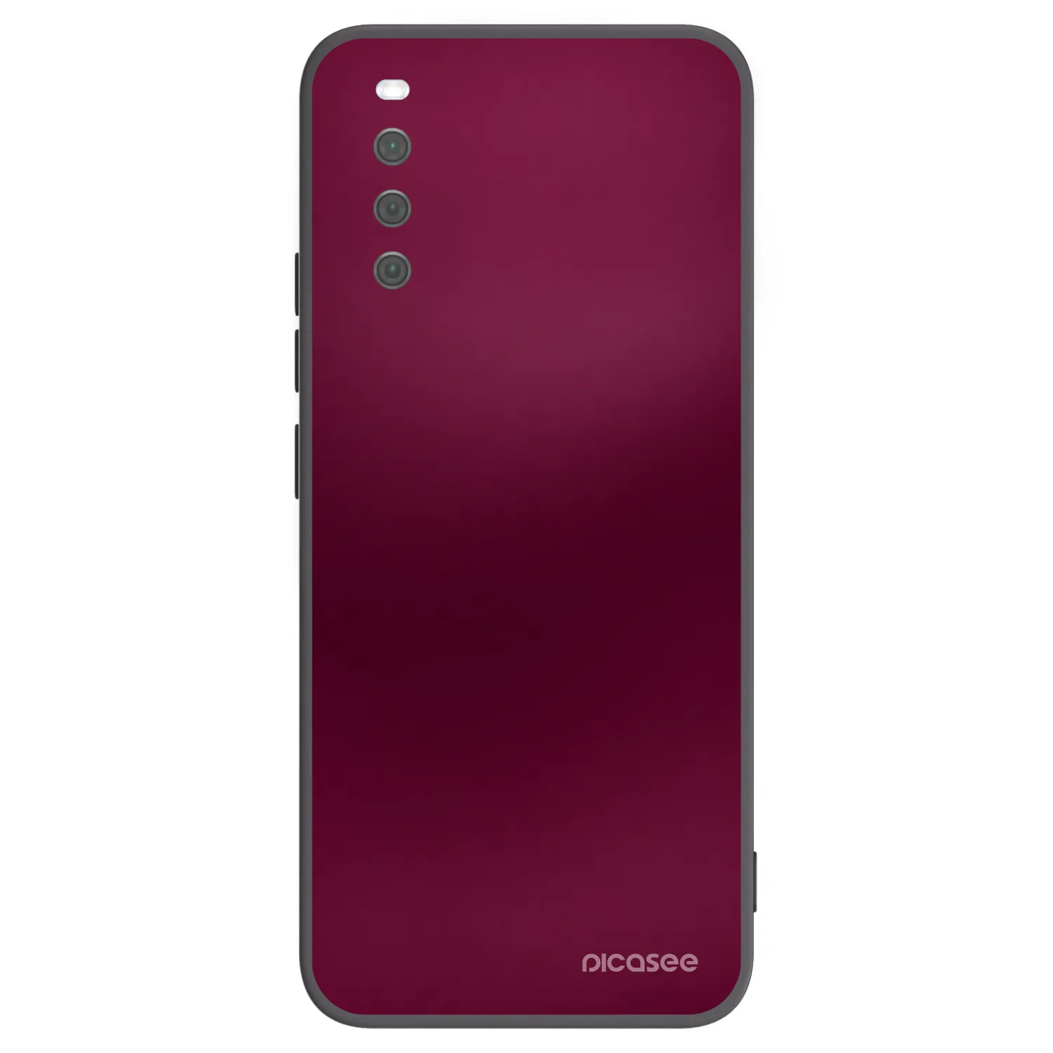Picasee fekete szilikon tok az alábbi mobiltelefonokra Sony Xperia 10 III - Velvet Bordeaux