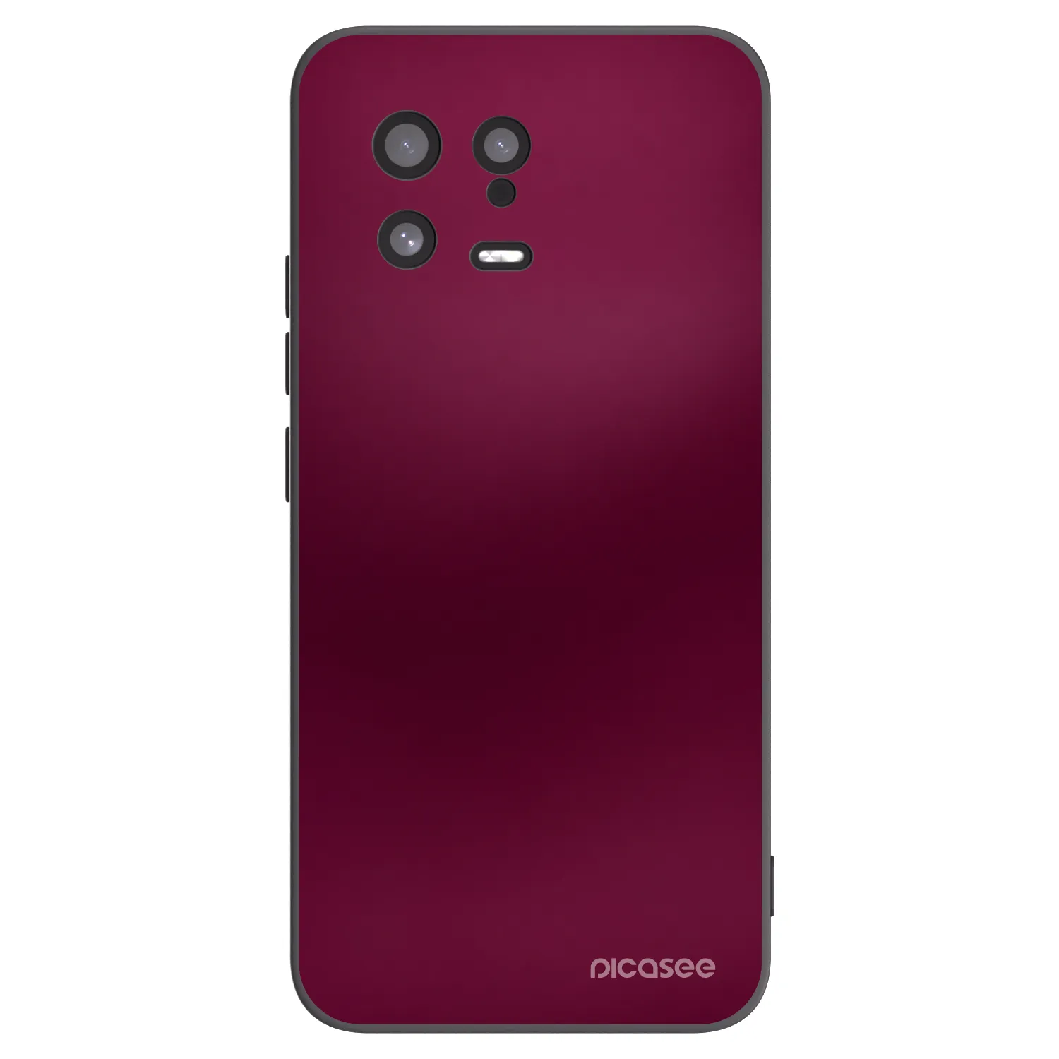 Picasee fekete szilikon tok az alábbi mobiltelefonokra Xiaomi 13 - Velvet Bordeaux