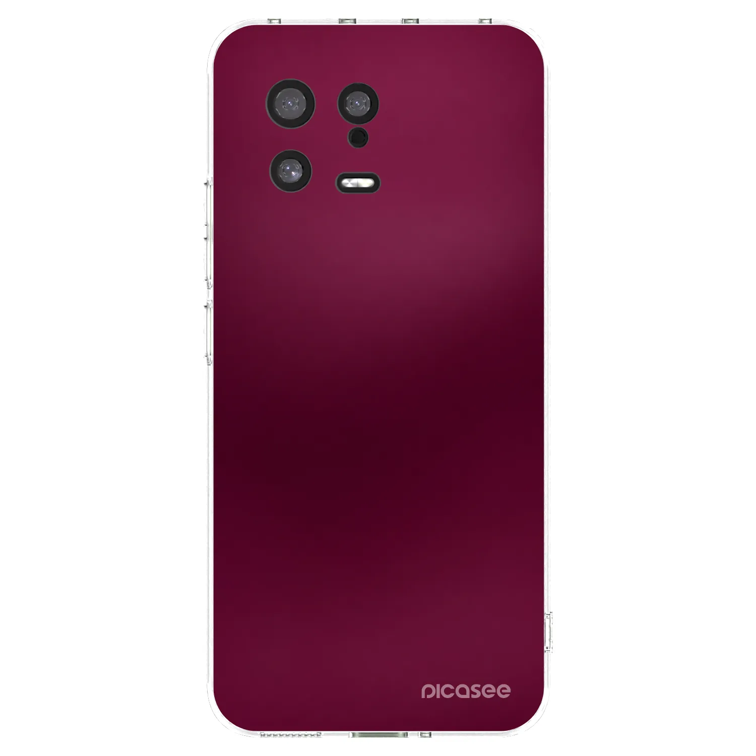 Picasee átlátszó szilikon tok az alábbi mobiltelefonokra Xiaomi 13 - Velvet Bordeaux